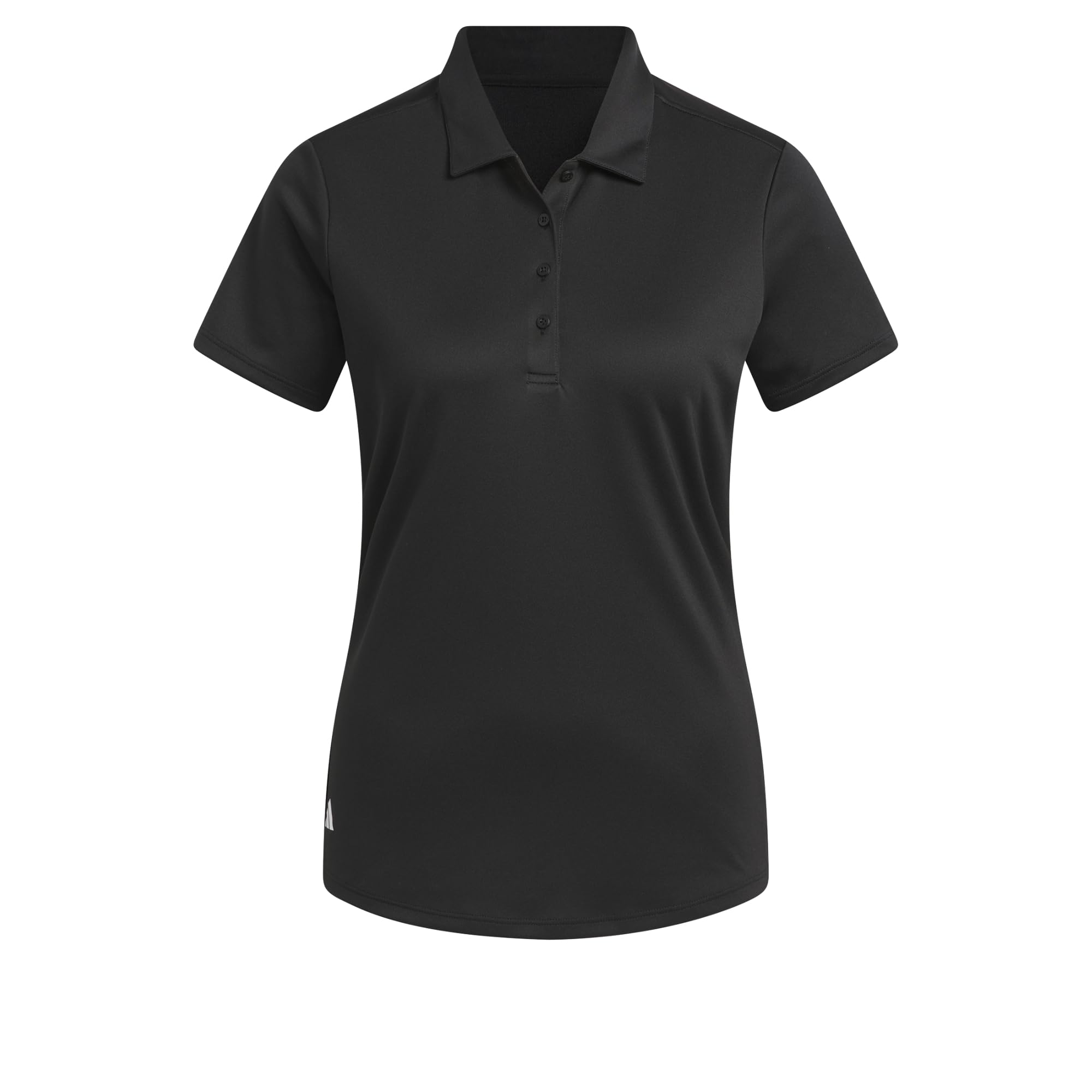 adidas Women's Solid Performance Short Sleeve Polo Shirt