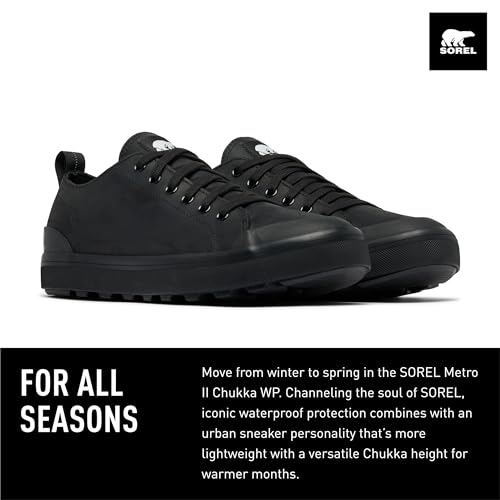 SOREL Men's Metro ll Low Waterproof Sneaker