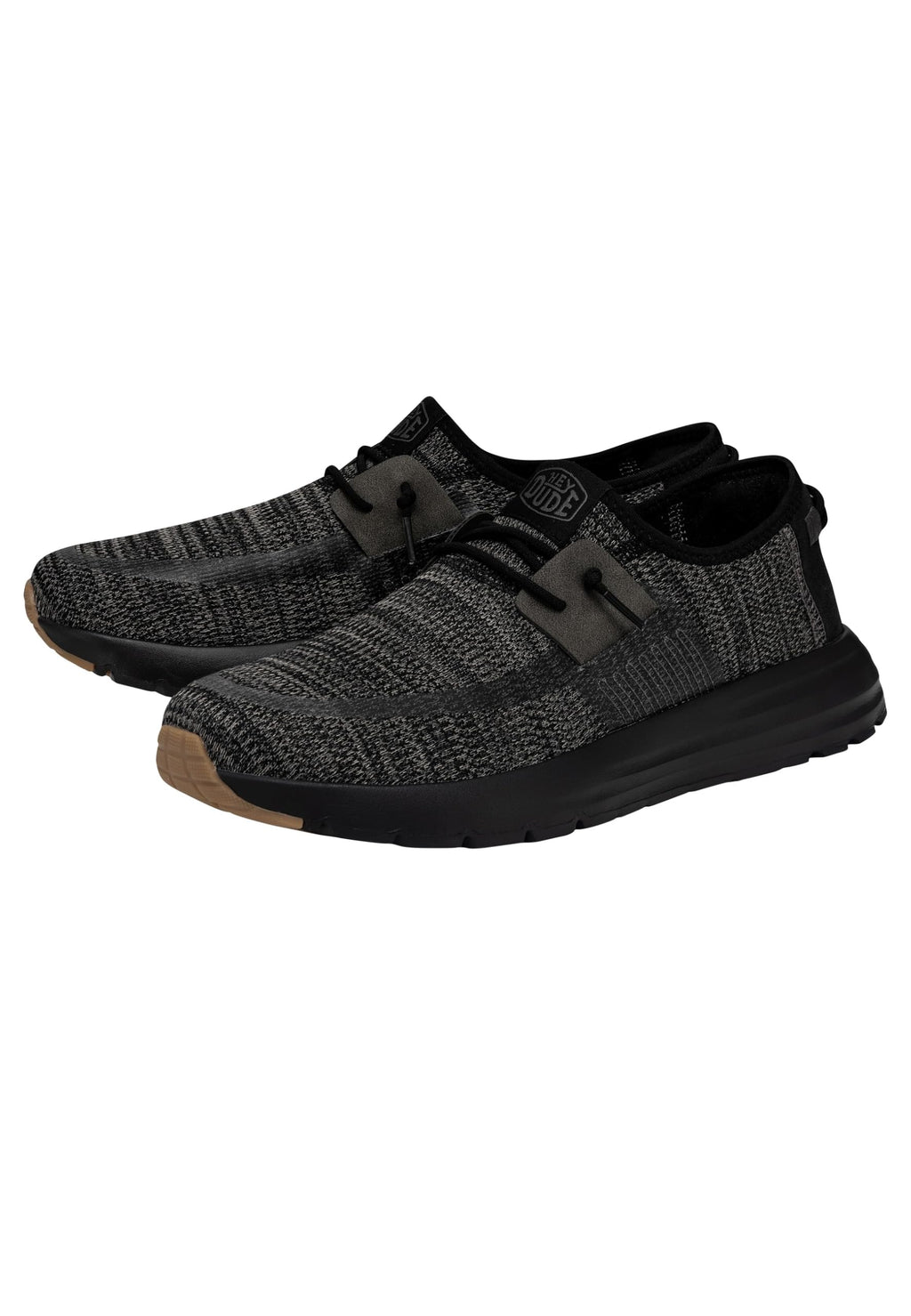 Hey Dude Sirocco Dual Knit Sneakers for Men - Removable Foam Insole - Textile Upper - Round-Toe Design