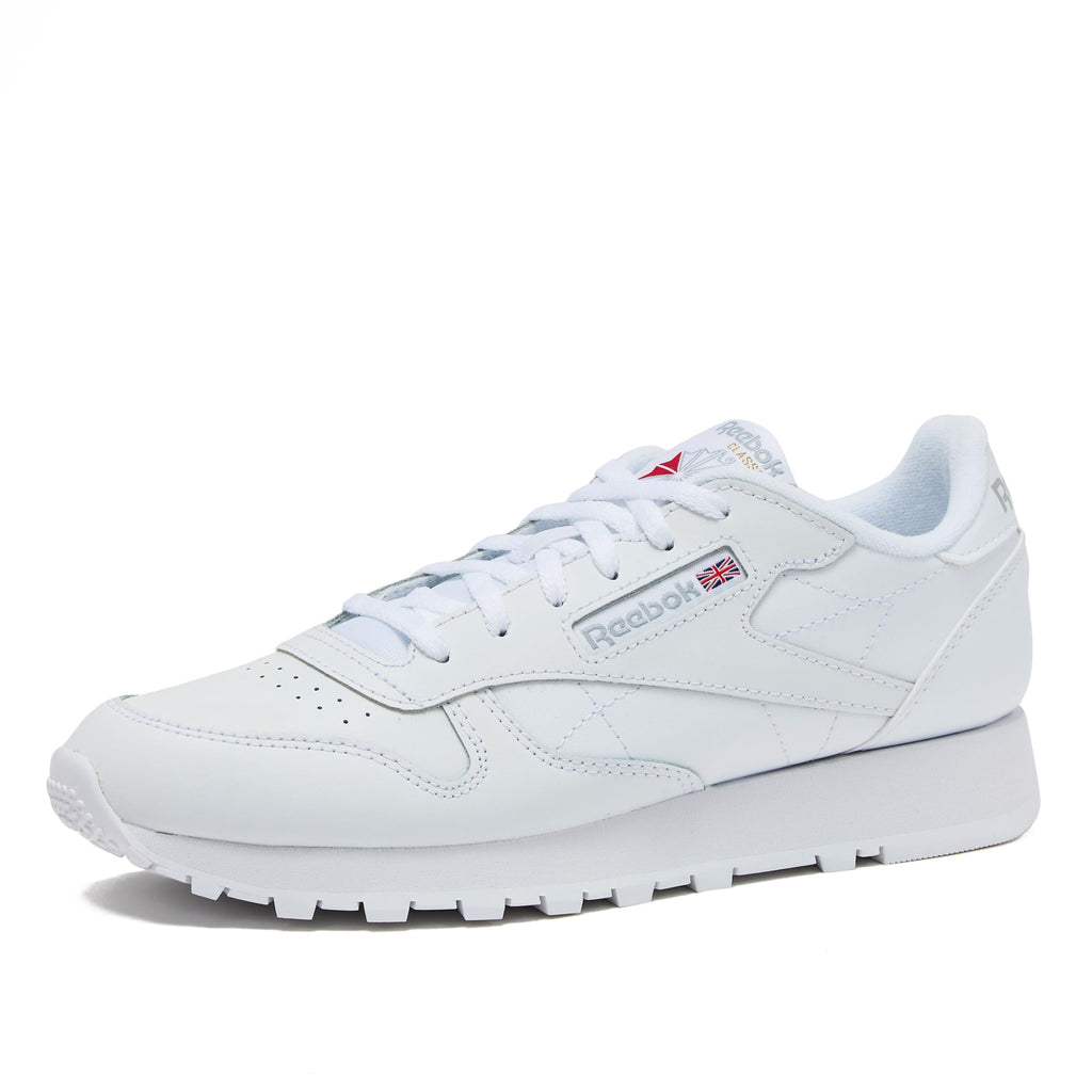 Reebok Classic Leather Girls & Boys Shoes for Kids, Toddler, Little Kid or Big Kid Sneakers, White, 6 Big Kid