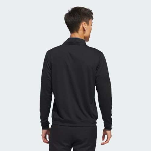 adidas mens Lightweight Half-zip Top