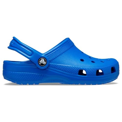Crocs Kids Classic Clog (Little Kid/Big Kid) - Clogs for Kids - Synthetic Lining - Circulation Nubs Blue Bolt 13 Little Kid M