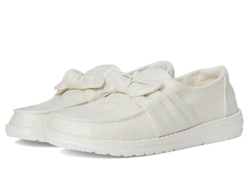 Hey Dude Women's Wendy Bow Shimmer Loafer