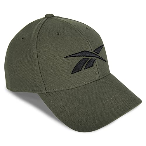 Reebok Unisex-Adult Vector Classic Ballcap with Adjustable Snapback for Men and Women (One Size Fits Most)