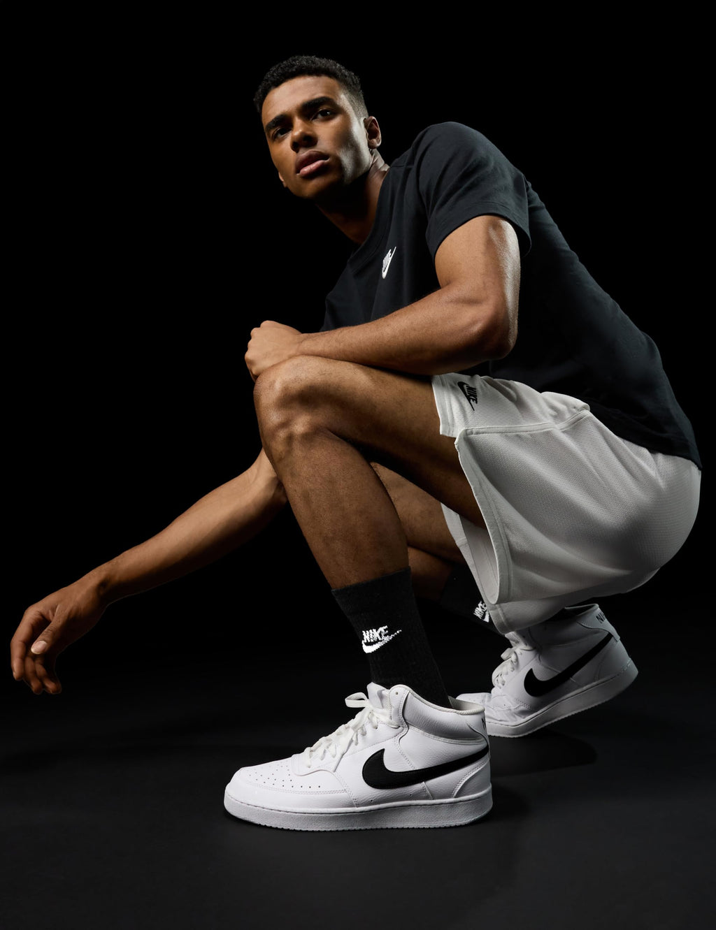 Nike Men's Court Vision Mid Next Nature Shoes