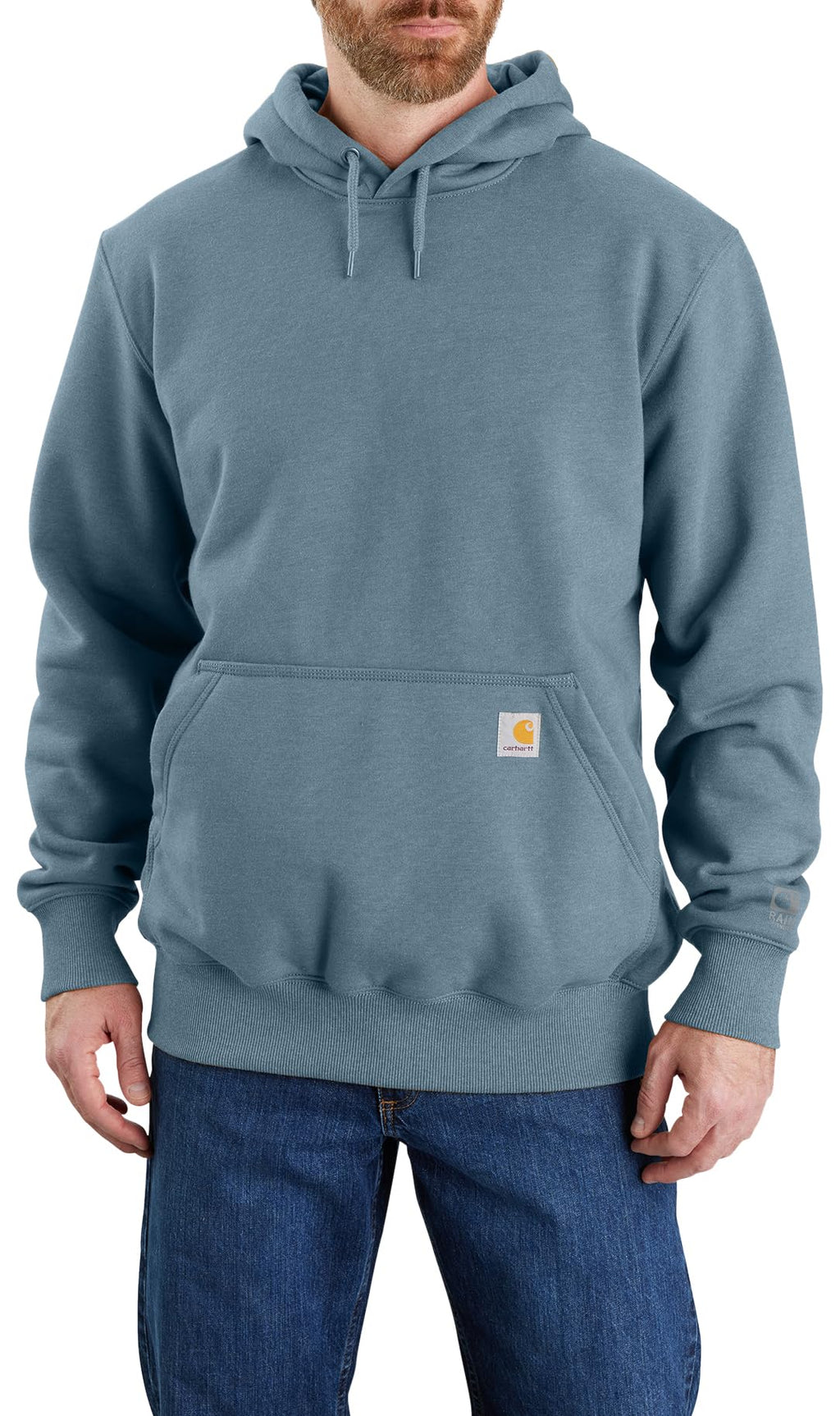 Carhartt mens Rain Defender Loose Fit Heavyweight Sweatshirt