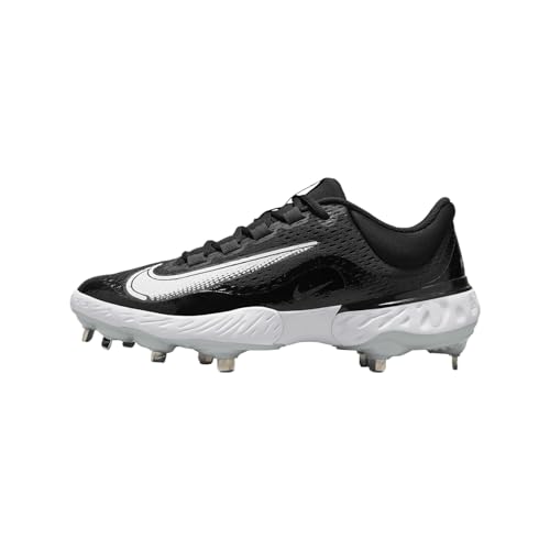 Nike Alpha Huarache Elite 4 Low Metal Baseball Cleats, DJ6521-001