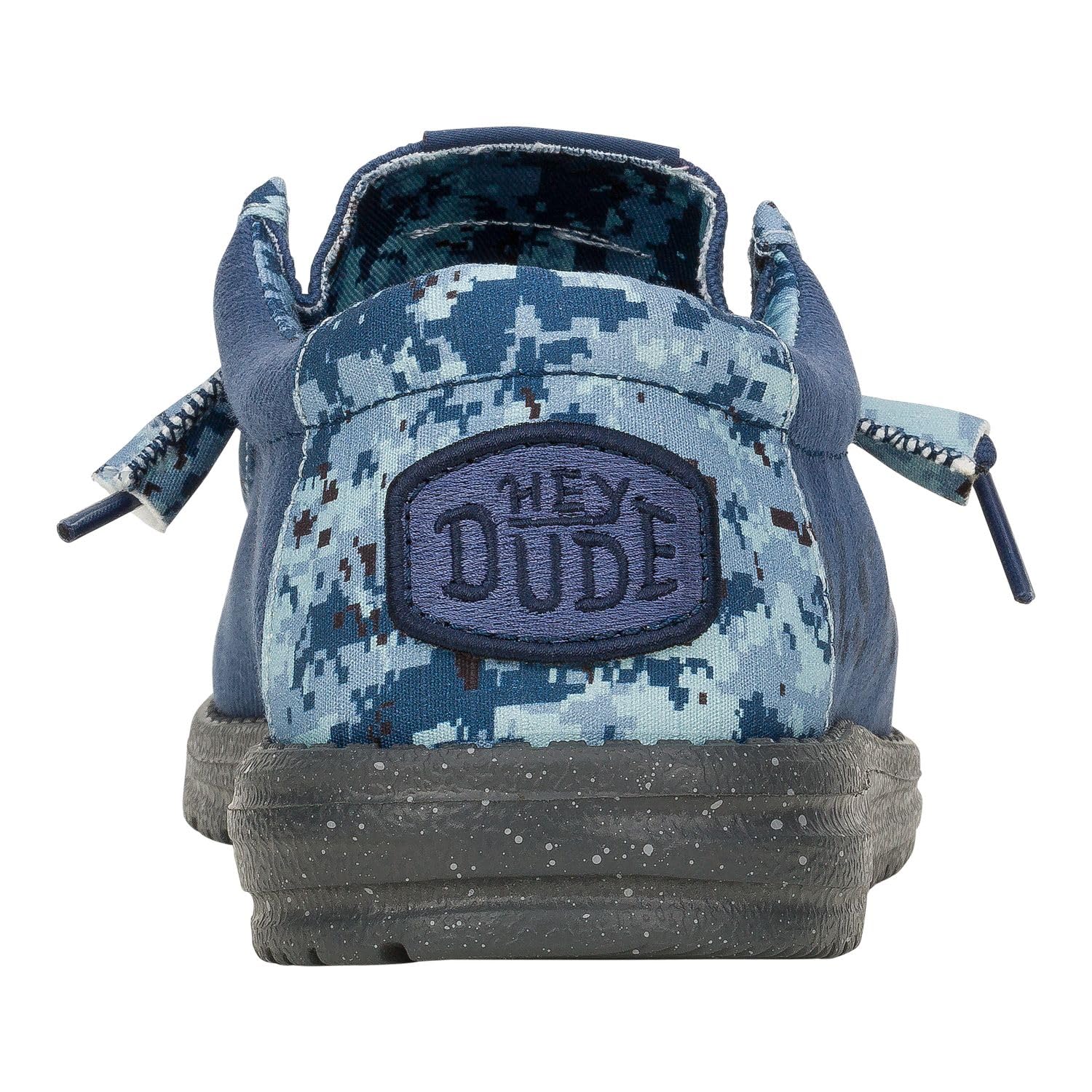 Hey Dude Wally US Army/Navy, Men’s Shoes, Men's Slip-on Loafers, Comfortable & Light-Weight