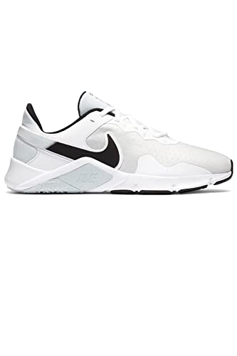 Nike Men's Cross Training Sneaker, Pure Platinum Black White, 11.5