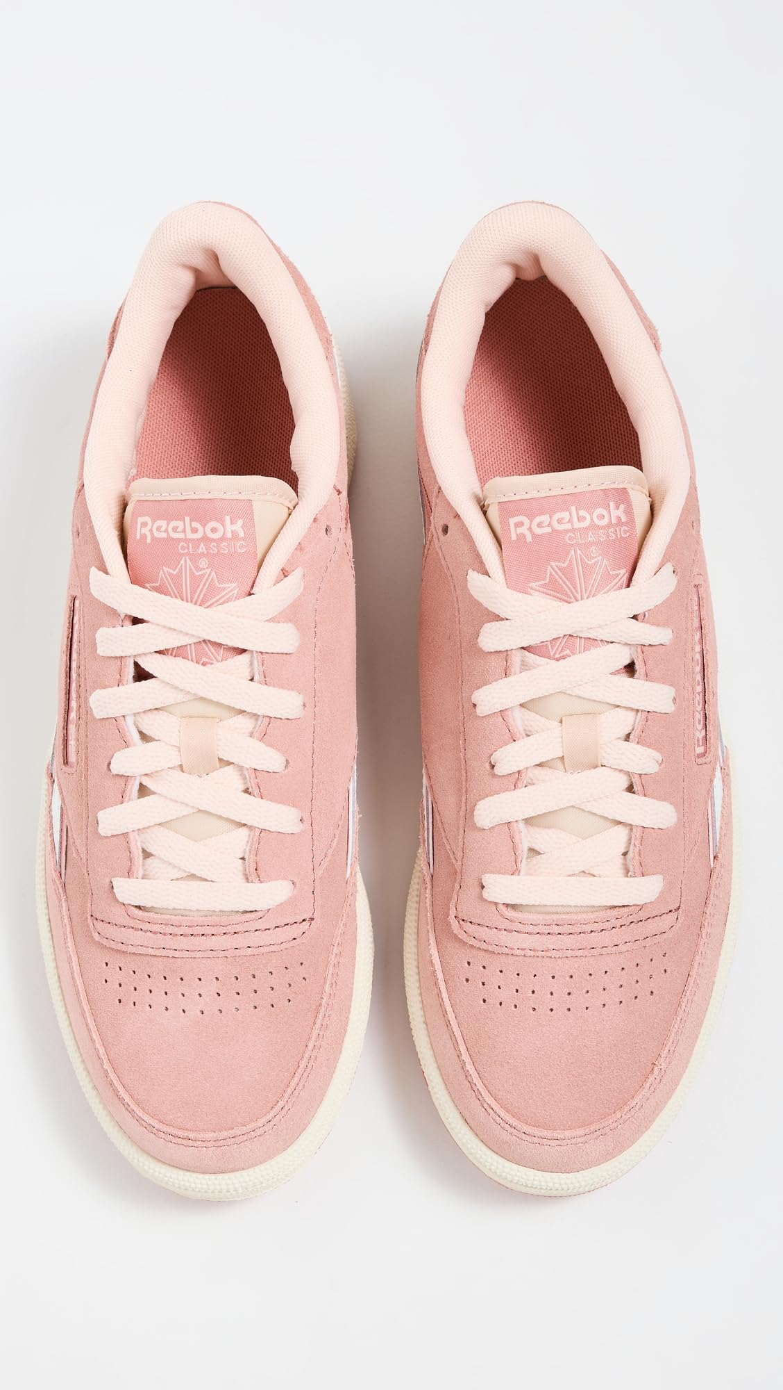 Reebok Women's Club C Revenge Sneaker, Pink Clay/Pink Clay/Chalk, Size 8