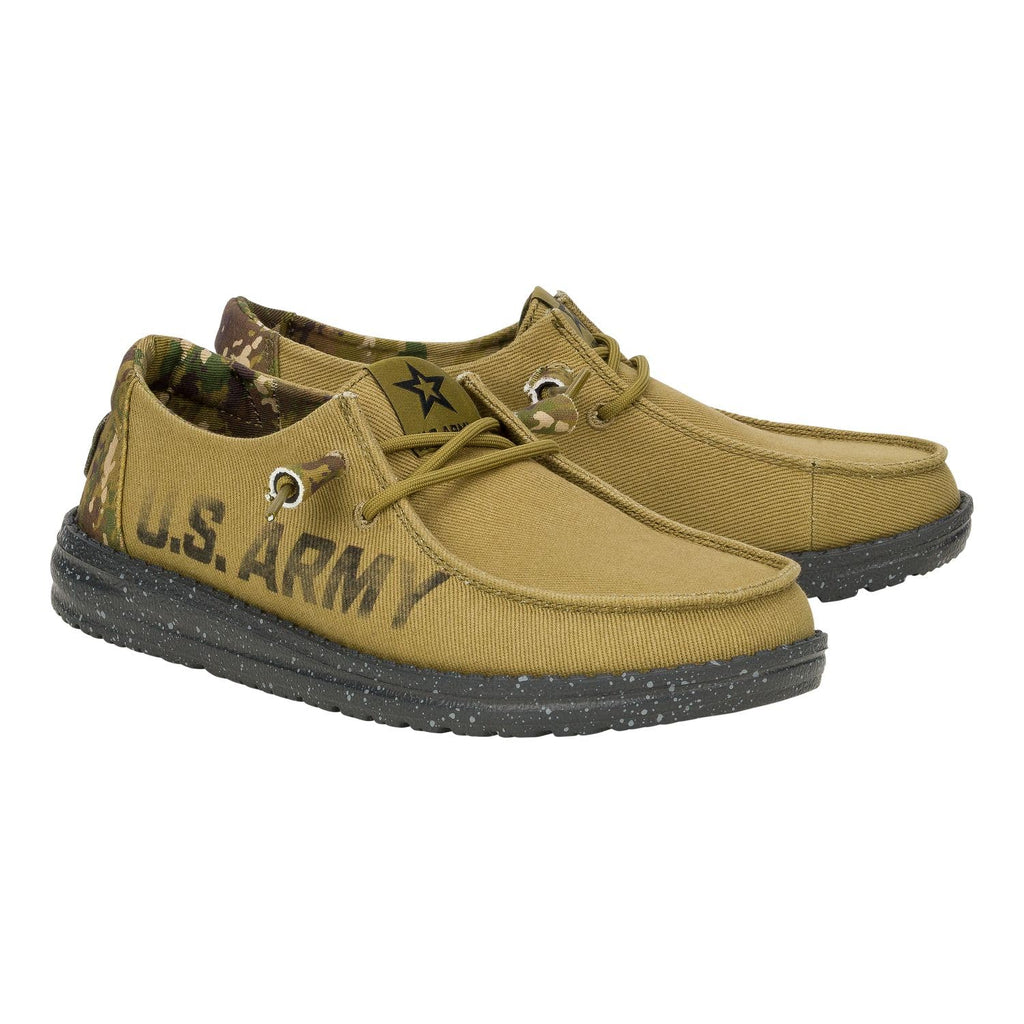 Hey Dude Wendy US Armed Forces, Navy, Army, Women’s Shoes, Women’s Slip-on Loafers, Comfortable & Light-Weight
