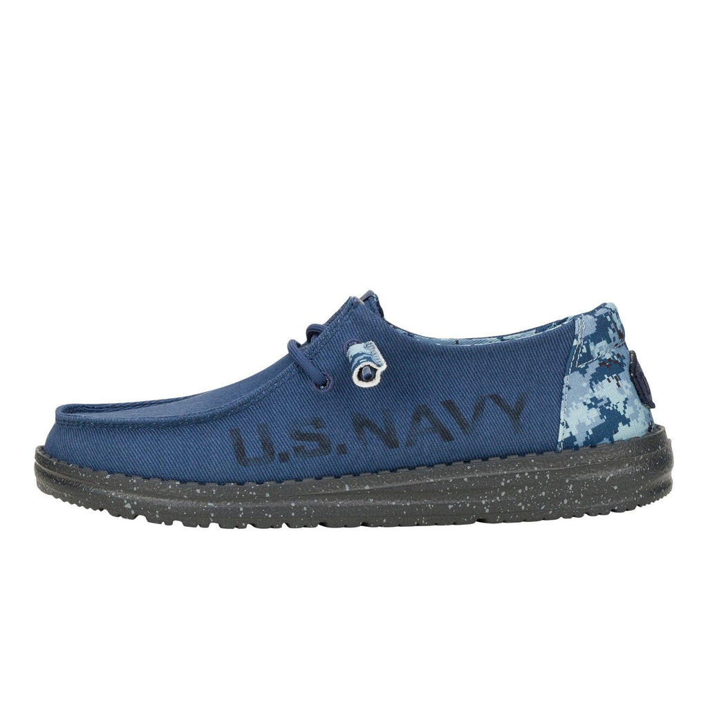 Hey Dude Wendy US Armed Forces, Navy, Army, Women’s Shoes, Women’s Slip-on Loafers, Comfortable & Light-Weight