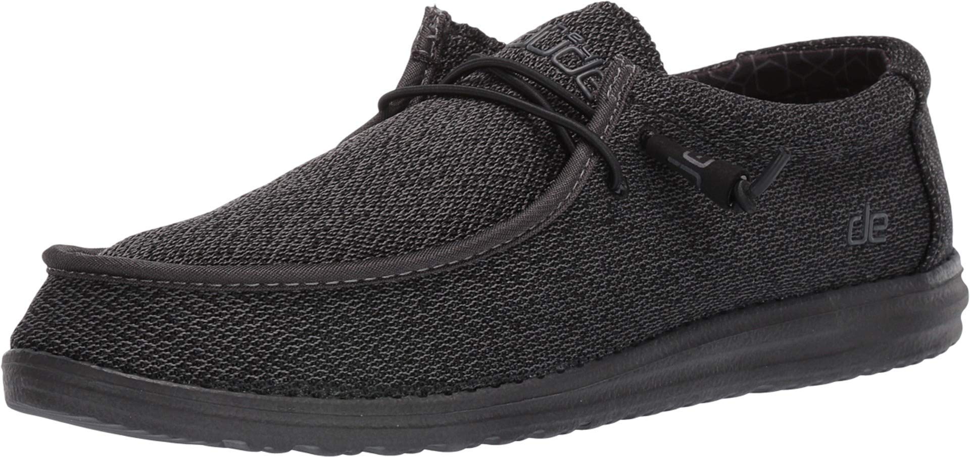 HEYDUDE Women's Wendy Canvas, Women’s Shoes, Women's Slip-on Loafers, Comfortable & Light-Weight