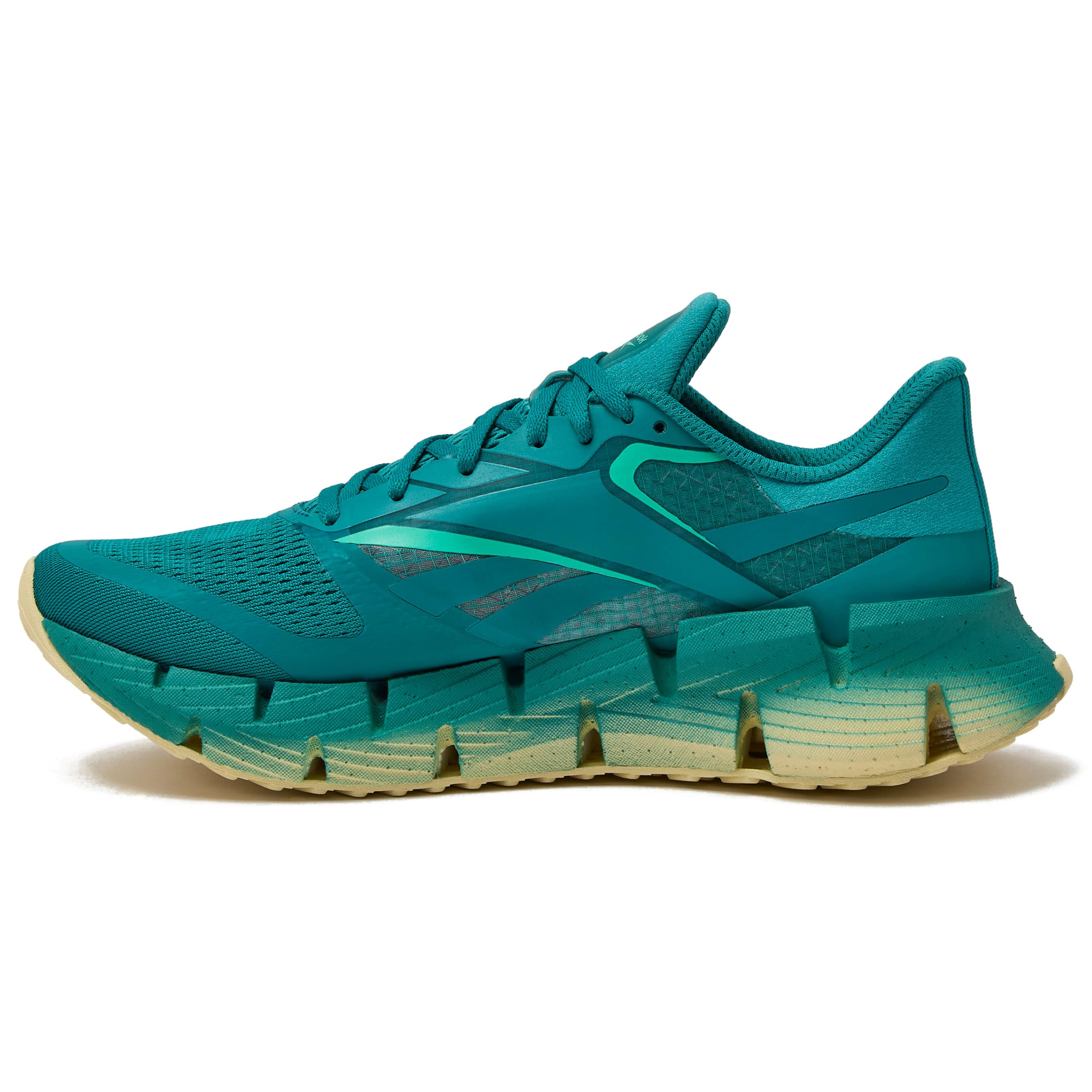 Reebok Floatzig Running Shoes for Men, Team Teal/Unleashed Green/White, 10