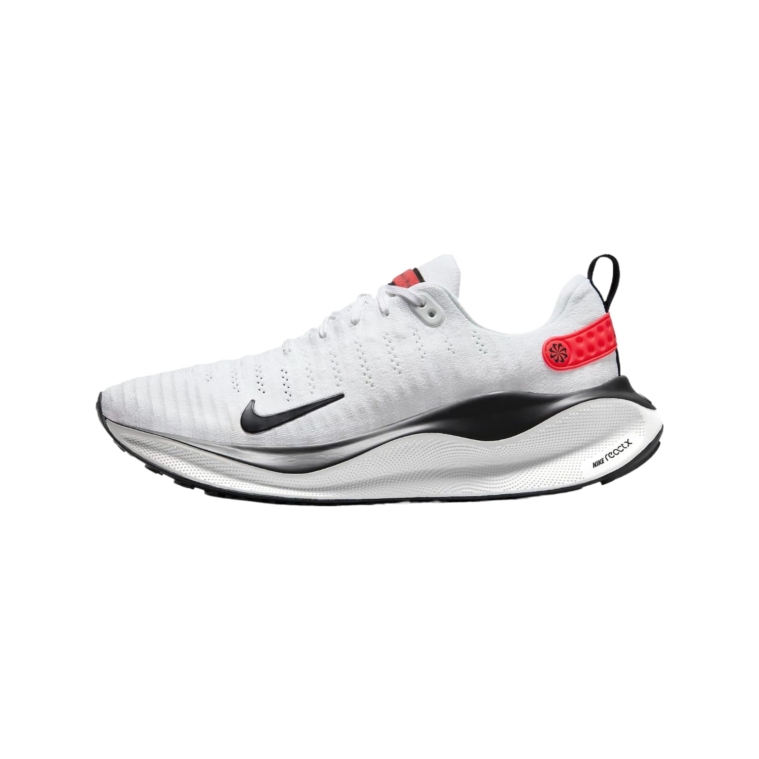Nike InfinityRN 4 Men's Road Running Shoes (DR2665-100, White/Platinum Tint/Light Crimson/) Size 8.5