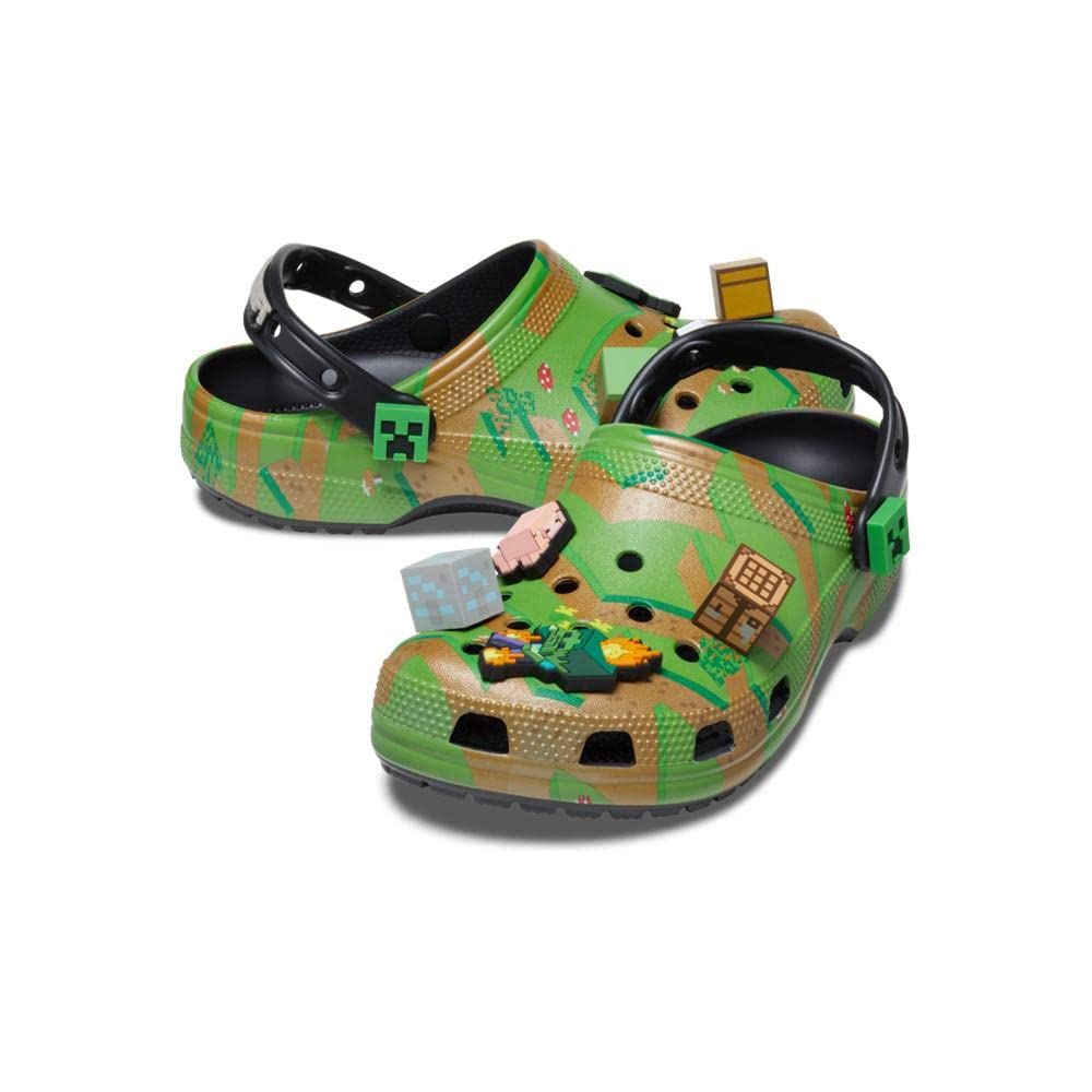 Crocs Unisex-Adult Classic Minecraft Clogs