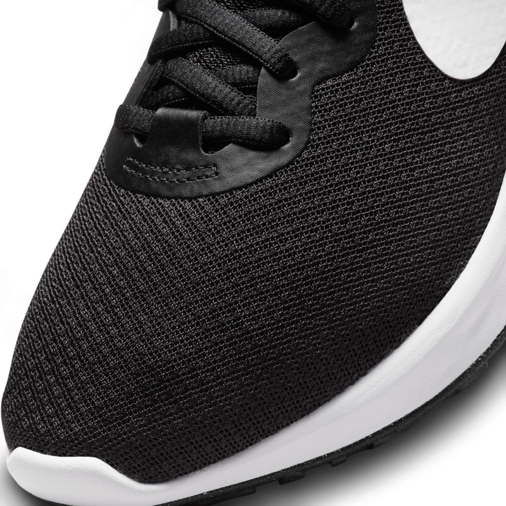 Nike Women's W Revolution 6 Nn Sneaker, Black White Dk Smoke Grey Cool Grey, 10