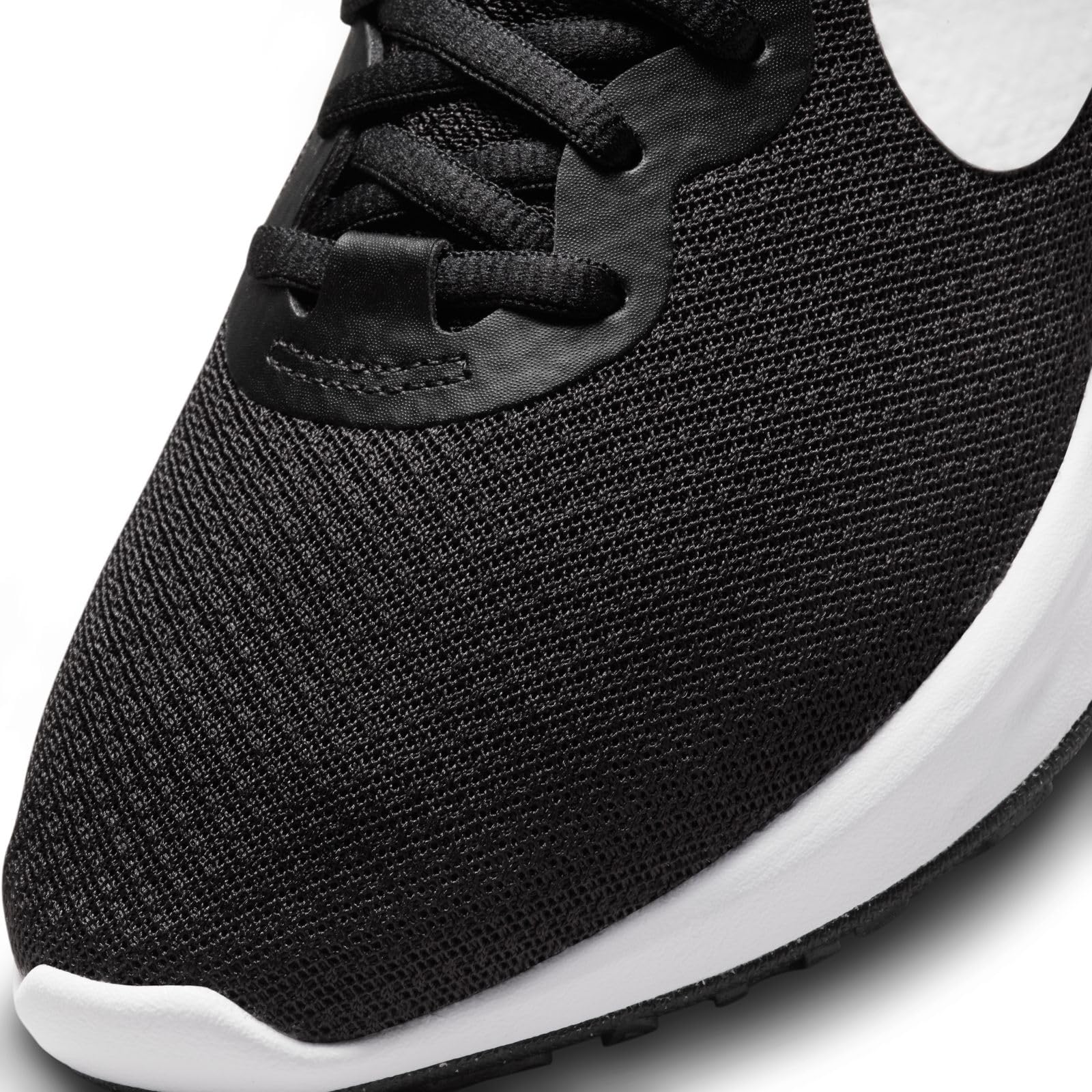 Nike Women's W Revolution 6 Nn Sneaker, Black White Dk Smoke Grey Cool Grey, 10