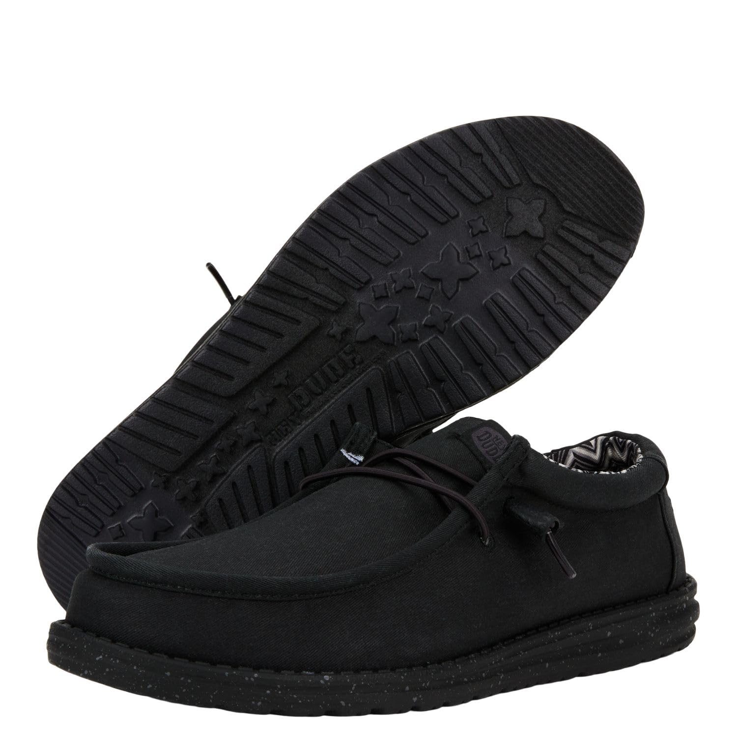 HEYDUDE Women's Wendy Canvas, Women’s Shoes, Women's Slip-on Loafers, Comfortable & Light-Weight