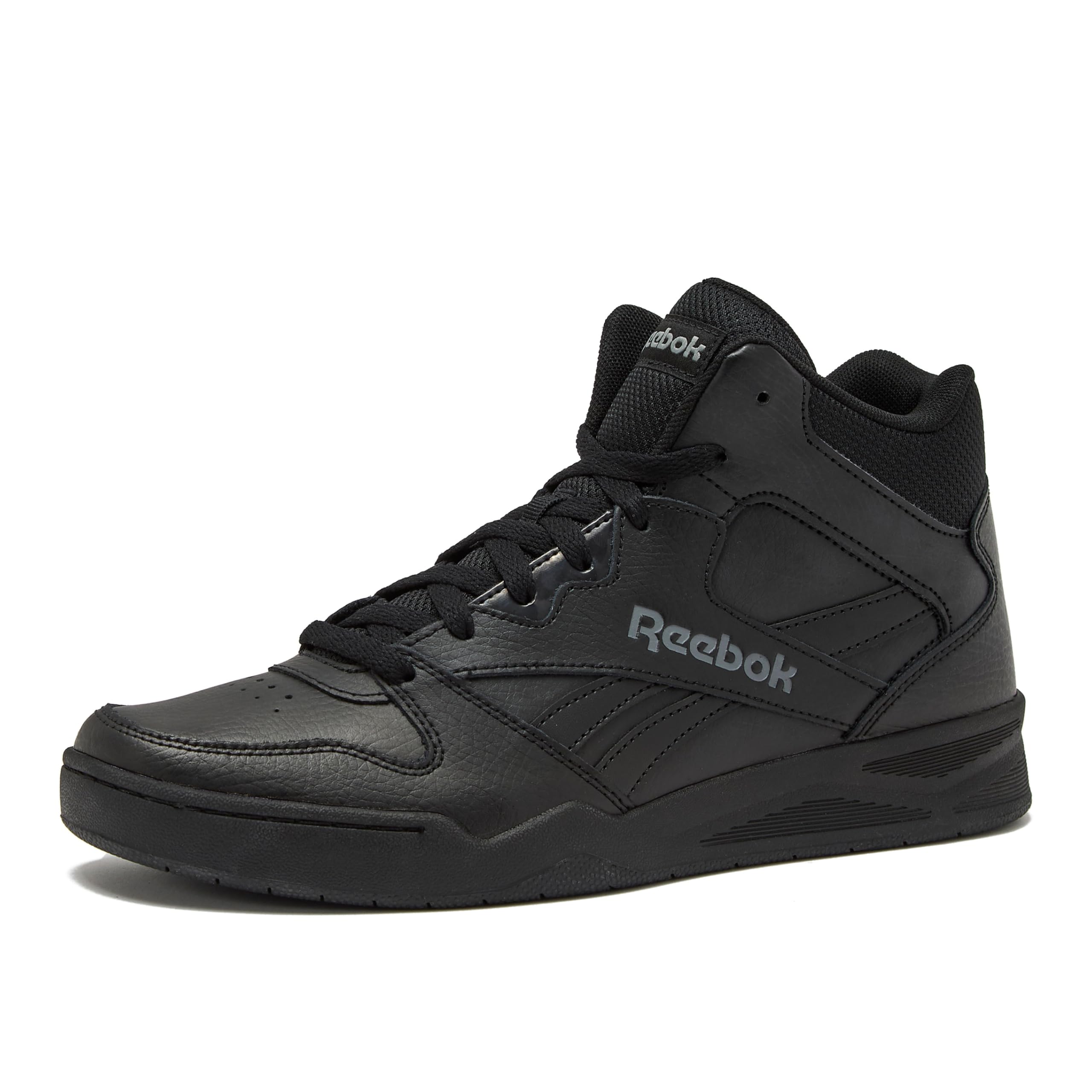 Reebok Men's Royal BB4500 Hi2 High Top Sneakers for Men, Black/Alloy, 6.5 Medium