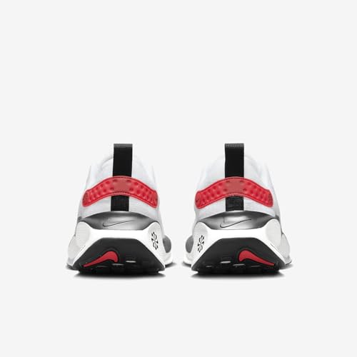 Nike InfinityRN 4 Men's Road Running Shoes (DR2665-100, White/Platinum Tint/Light Crimson/V) Size 9