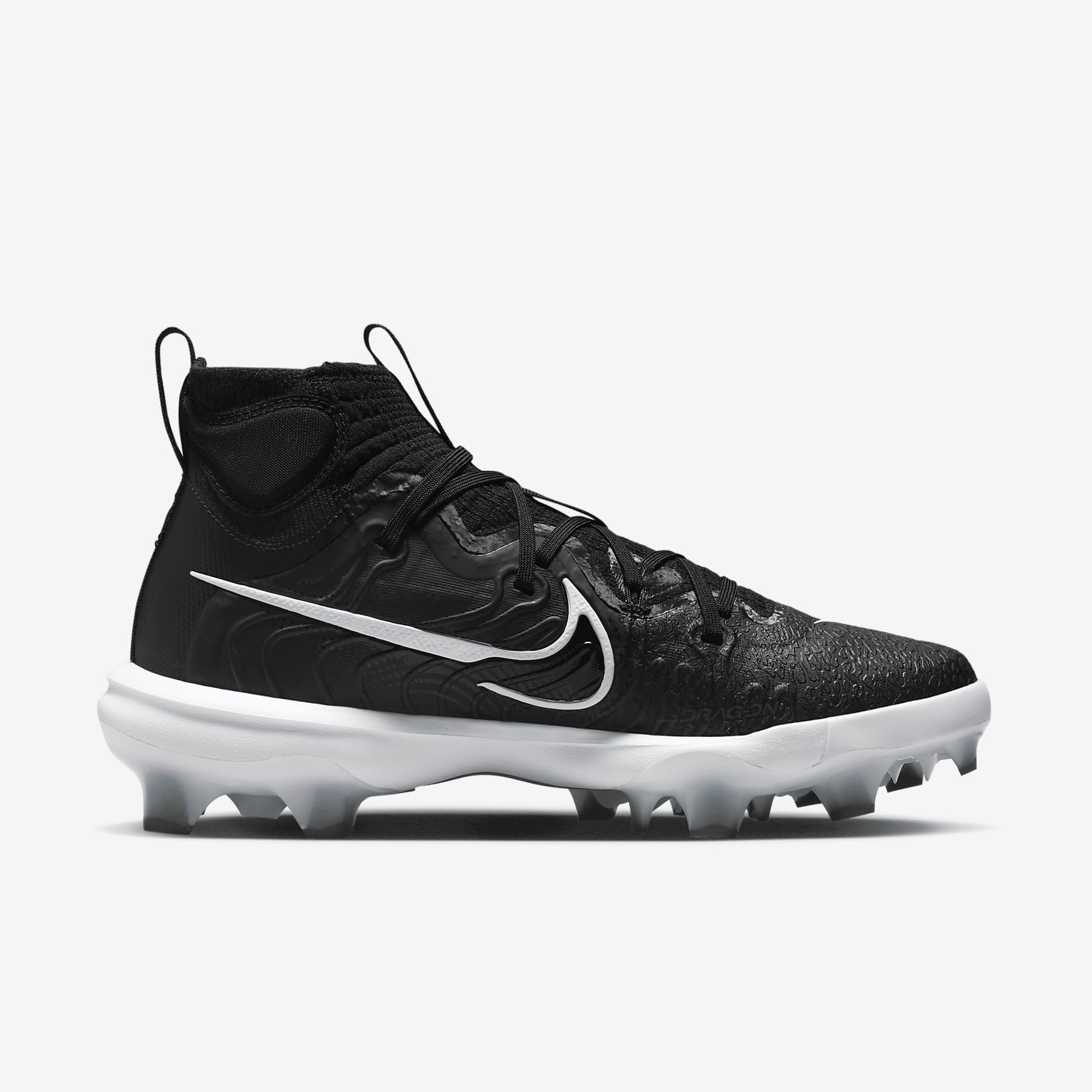 Nike Men's Black Baseball Cleats - Alpha Huarache NXT MCS (DJ6519-001)