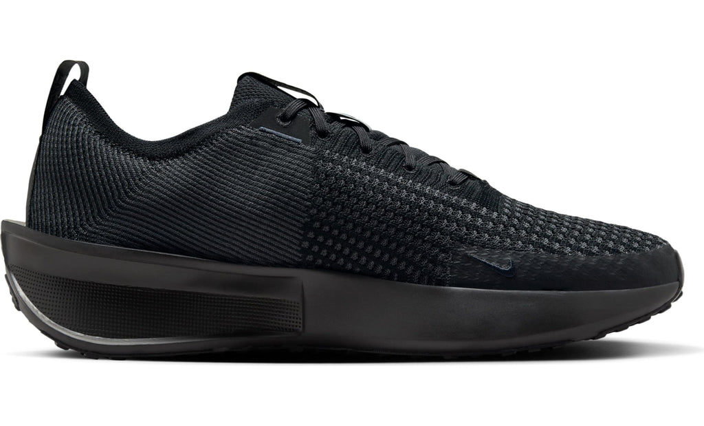 Nike Interact Run Men's Road Running Shoes (FD2291-005, BLACK/ANTHRACITE-WOLF GREY) Size 10