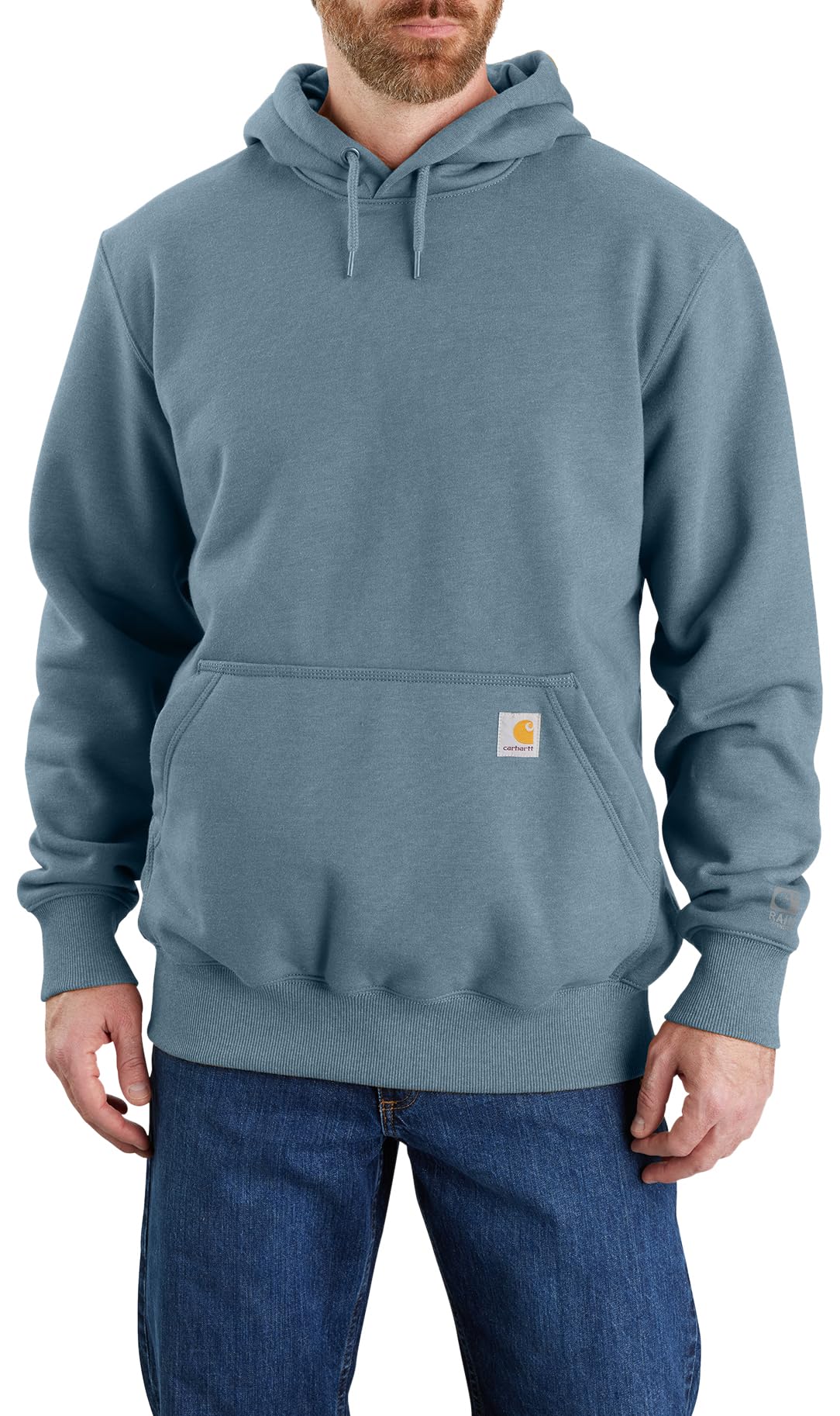 Carhartt mens Rain Defender Loose Fit Heavyweight Sweatshirt