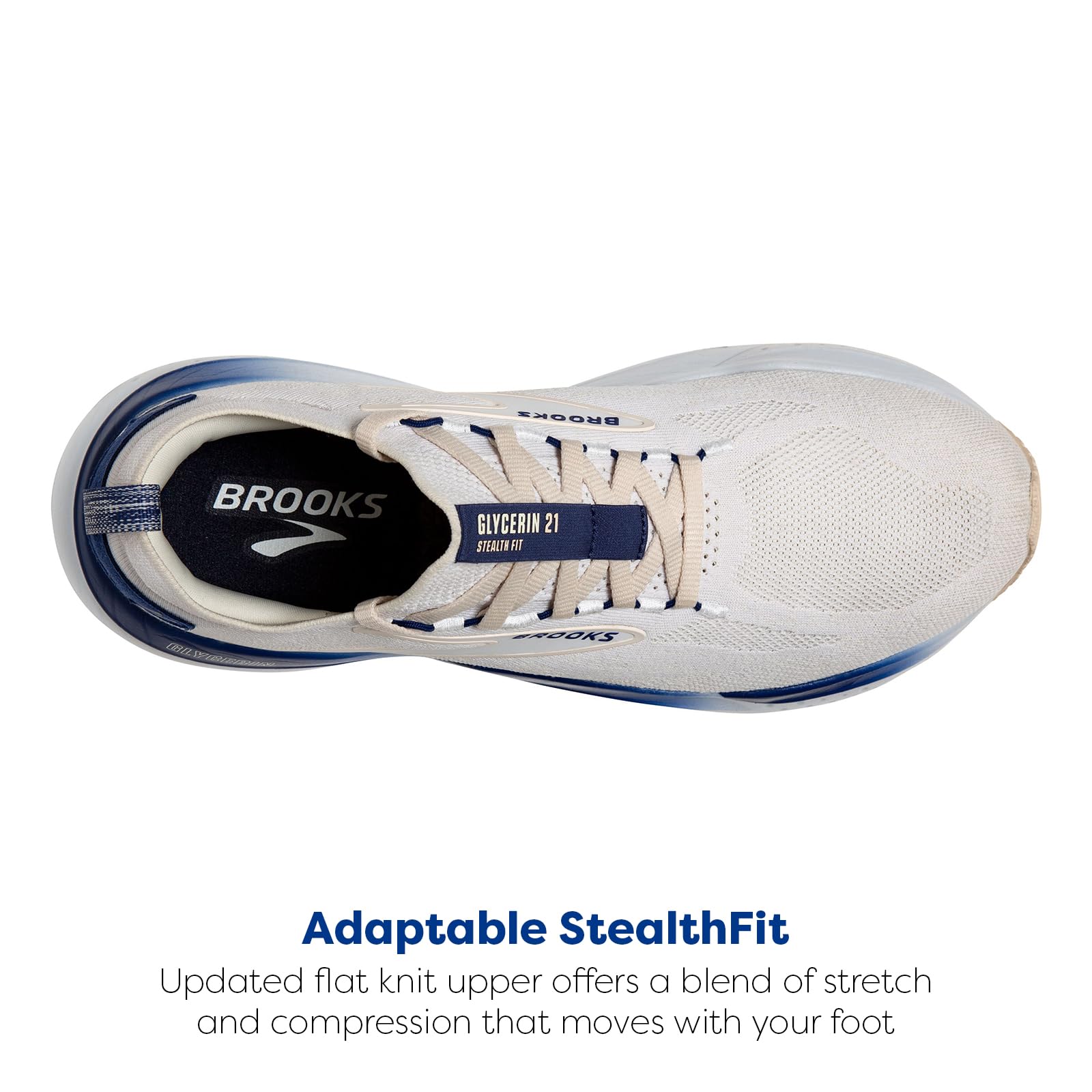 Brooks Men’s Glycerin Stealthfit 21 Neutral Running Shoe