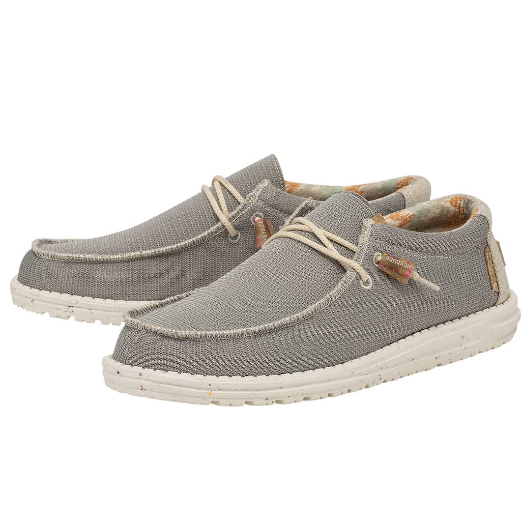 HEYDUDE Wally Eco Sox | Men’s Shoes | Men's Lace Up Loafers | Comfortable & Light-Weight