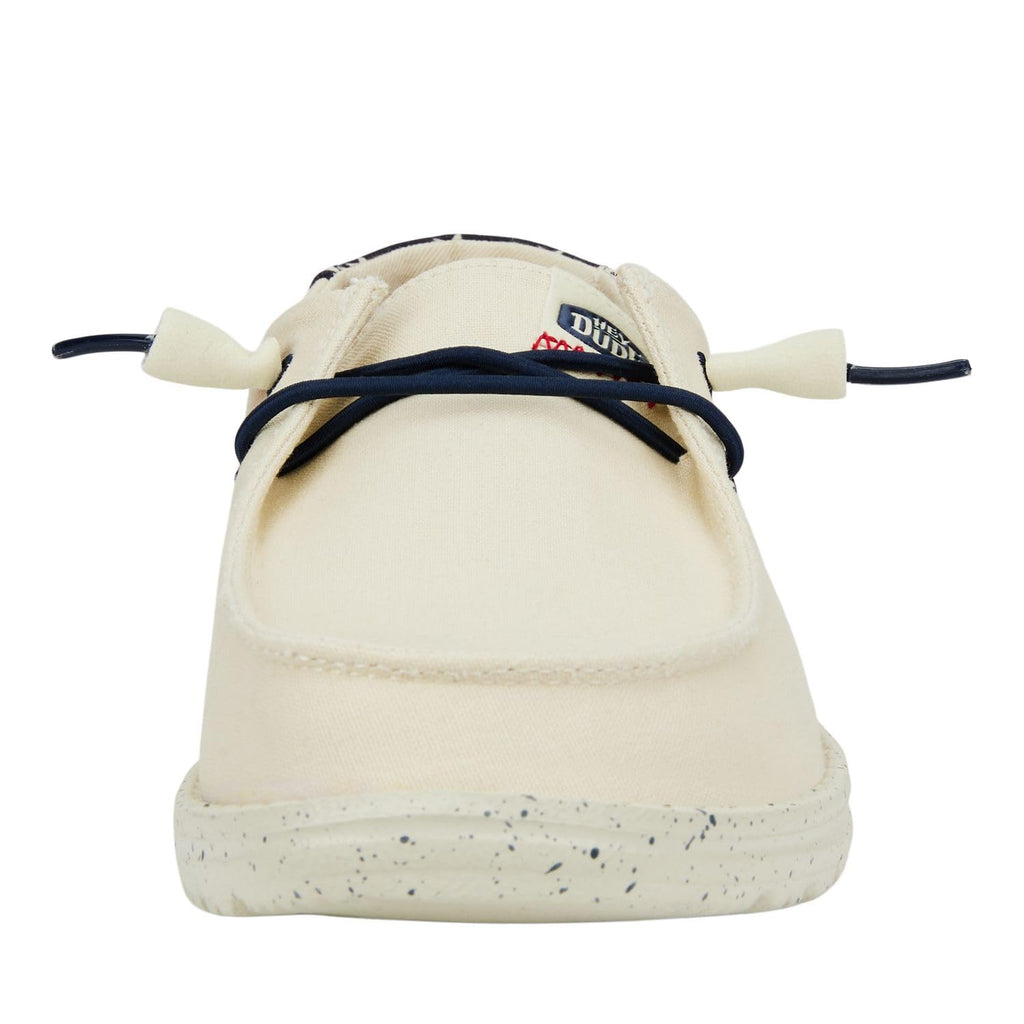 Hey Dude Wendy Americana Splatter, Women’s Shoes, Women’s Slip-on Loafers, Comfortable & Light-Weight