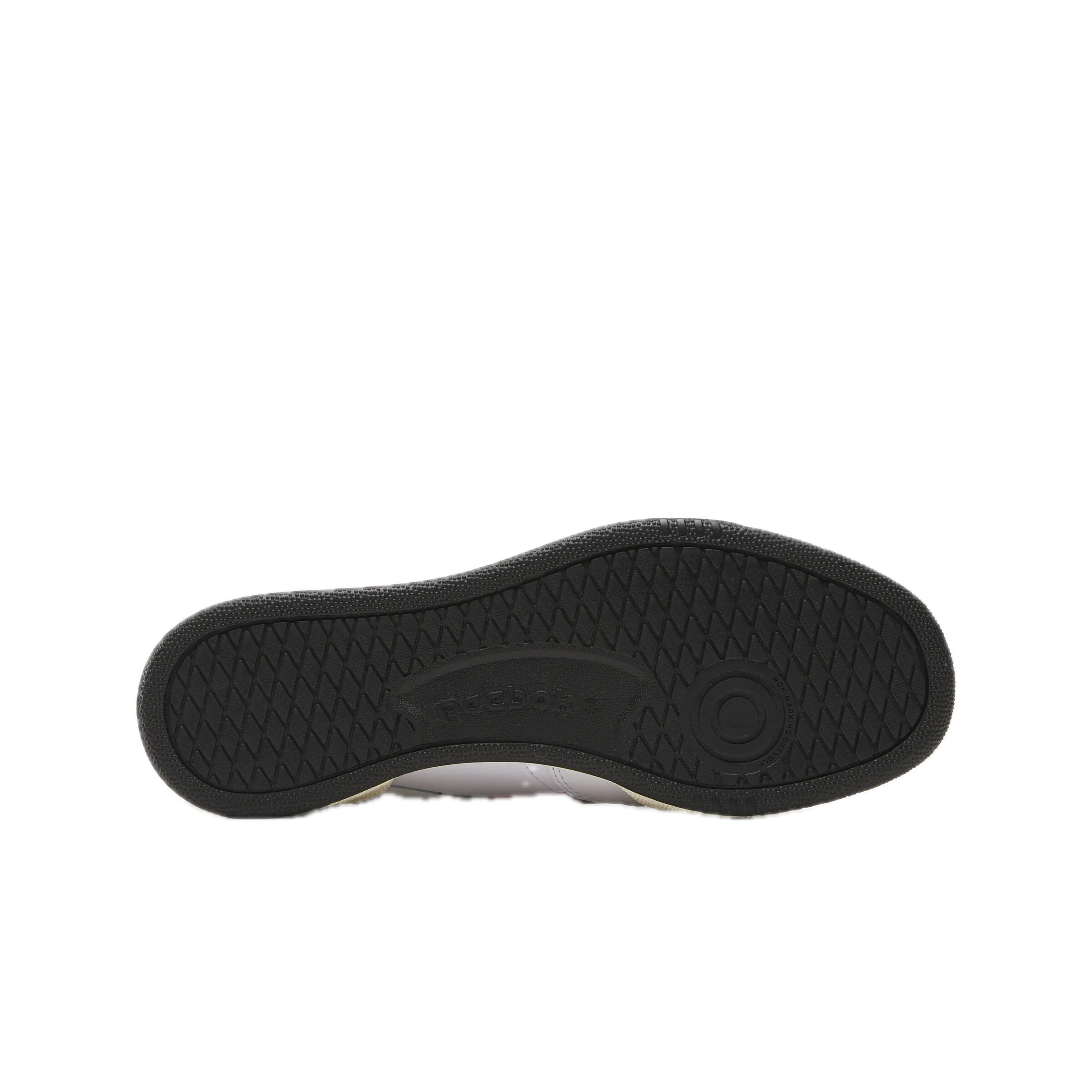 Reebok Unisex Club C Revenge Sneaker, White/Vector Red/Black, 13.5 Women/12 Men