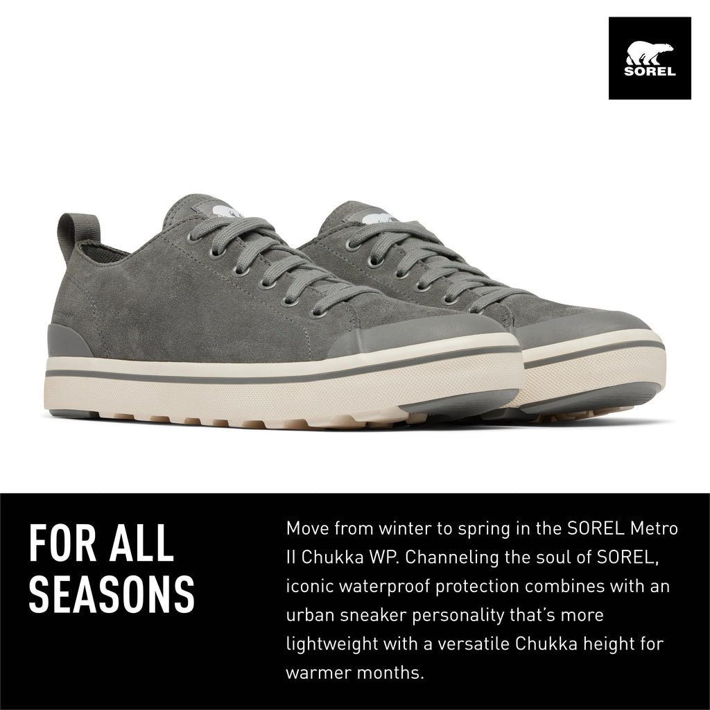 SOREL Men's Metro ll Low Waterproof Sneaker