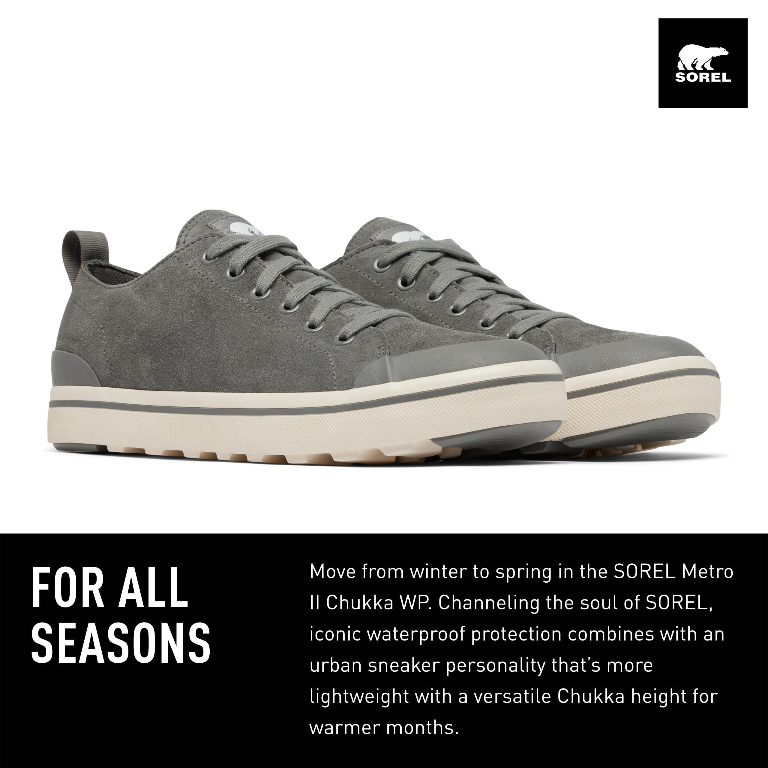 SOREL Men's Metro ll Low Waterproof Sneaker