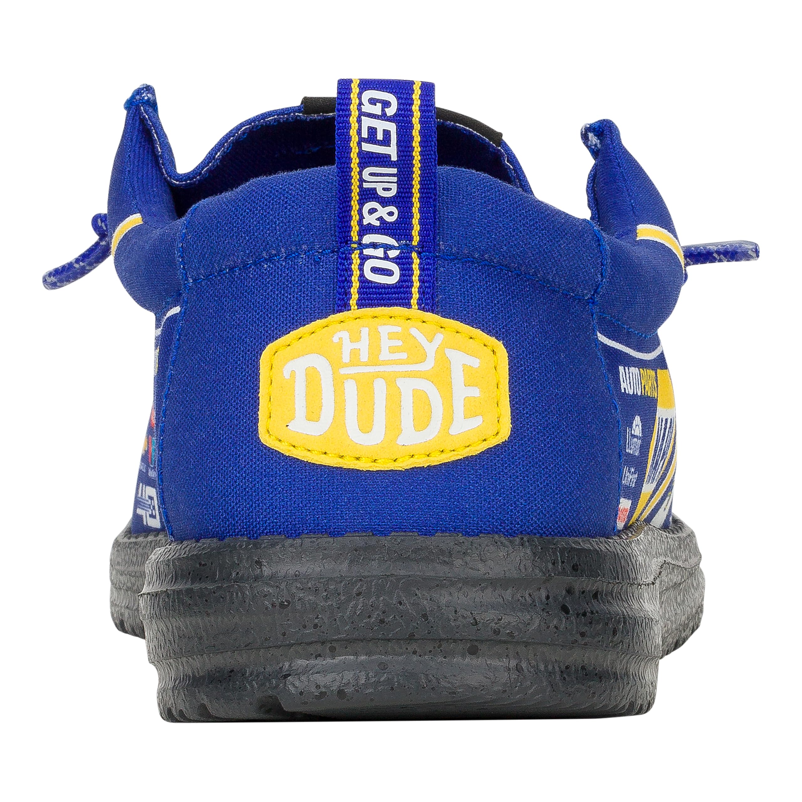 HEYDUDE X NASCAR, Men's Slip-on Loafers, Comfortable & Light-Weight