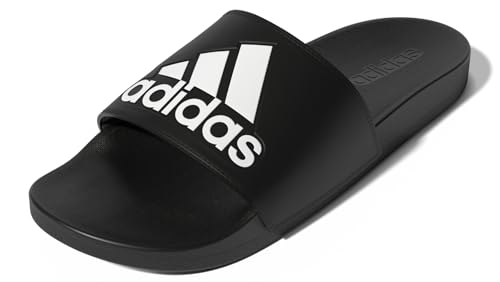 adidas Mens Adilette Comfort Slide Casual Sandals Casual - White