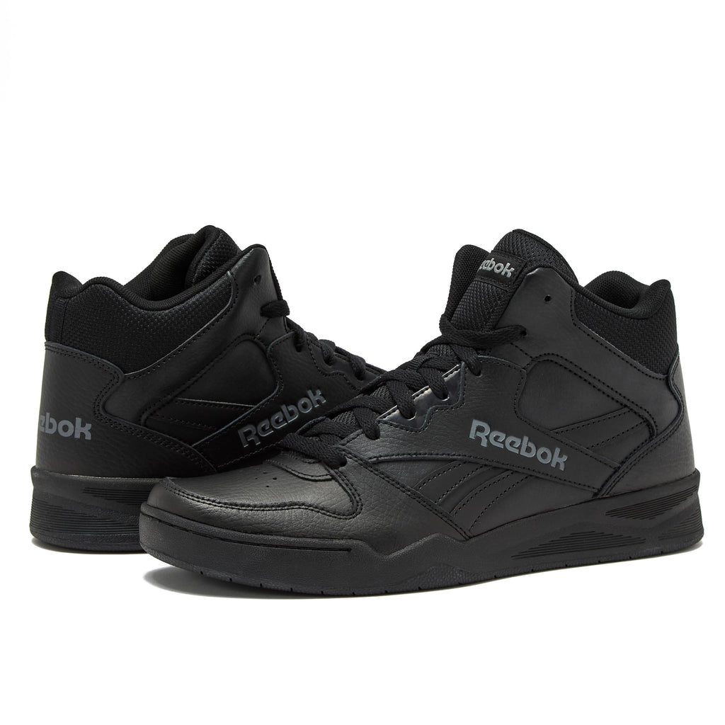 Reebok Men's Royal BB4500 Hi2 High Top Sneakers for Men, Black/Alloy, 13 Medium