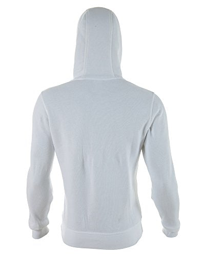 Nike Club Fleece Pullover Hoodie White,Small