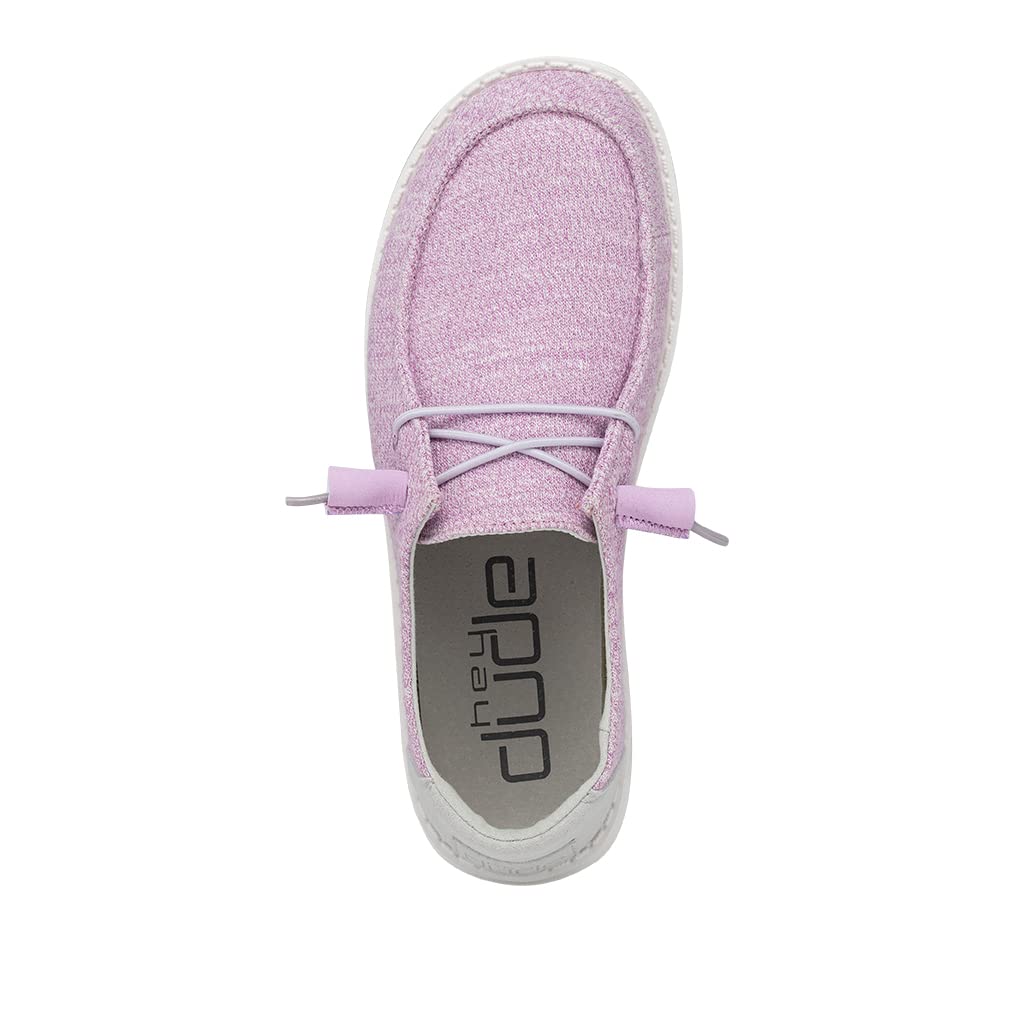 HEYDUDE Women's Wendy Canvas, Women’s Shoes, Women's Slip-on Loafers, Comfortable & Light-Weight