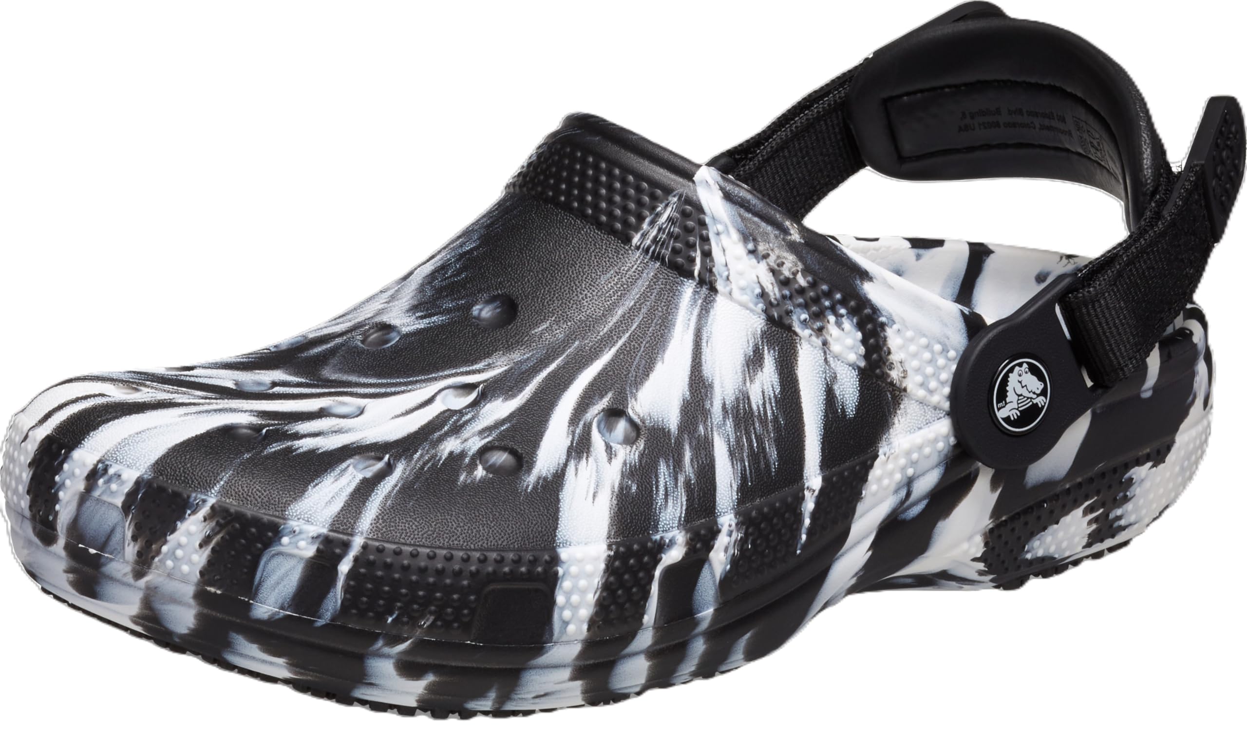 Crocs Unisex-Adult Classic Work Clogs, Adjustable Slip Resistant Work Shoes with Hole-Free Construction