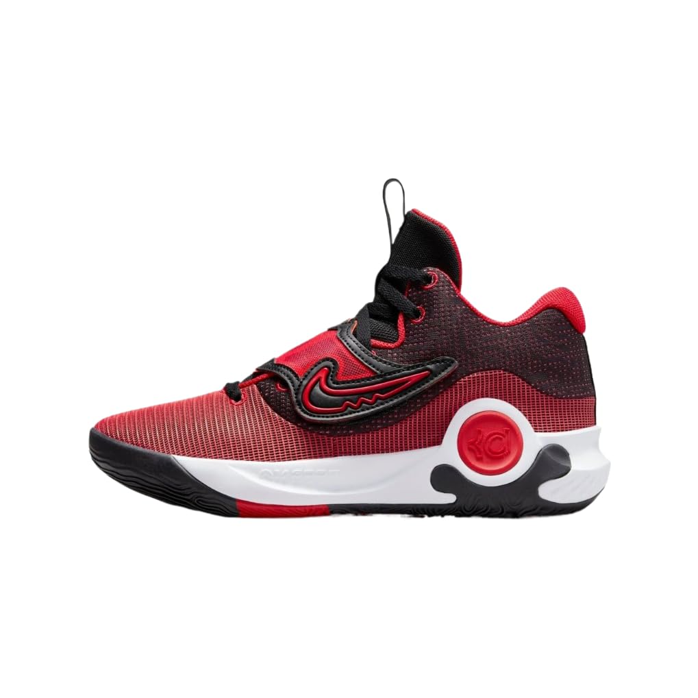 KD Trey 5 X Basketball Shoes (DD9538-006, Black/University RED-Bright Crimson)
