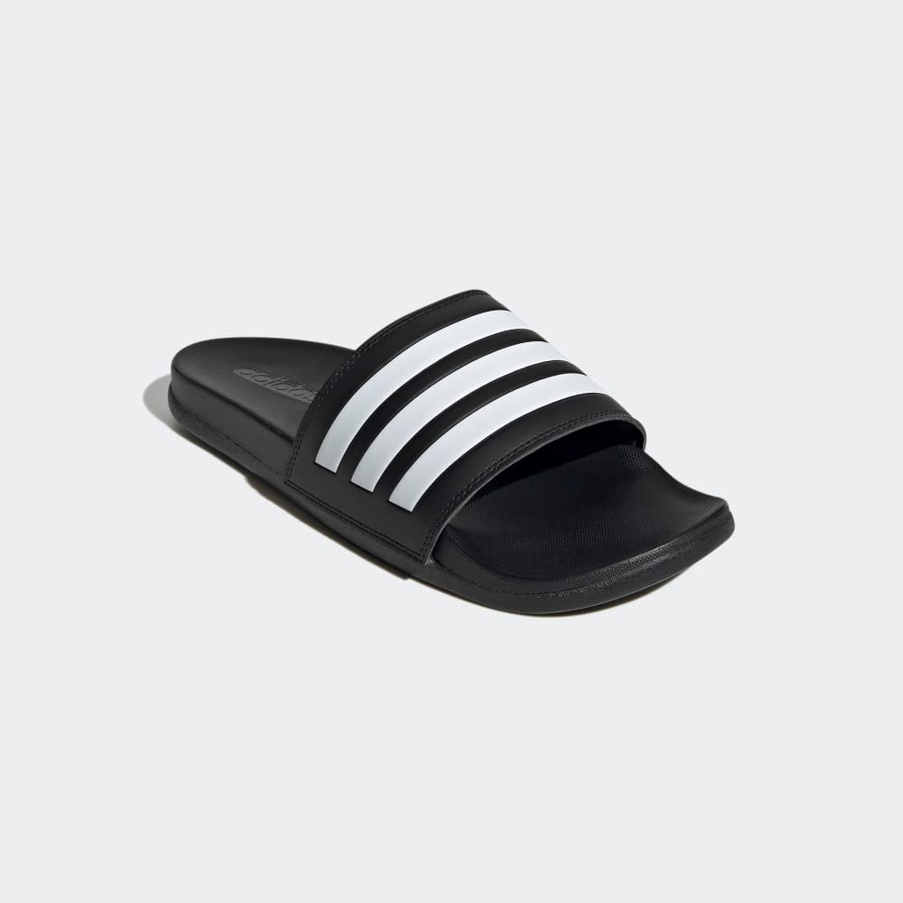 adidas Mens Adilette Comfort Slide Casual Sandals Casual - White