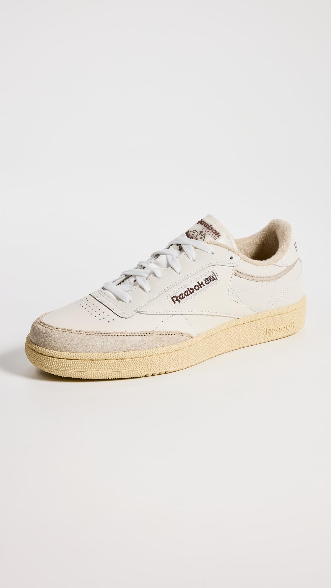 Reebok Men's Club C 85 Sneaker,Chalk/Weathered White/Vintage Chalk,12 Women/10.5 Men