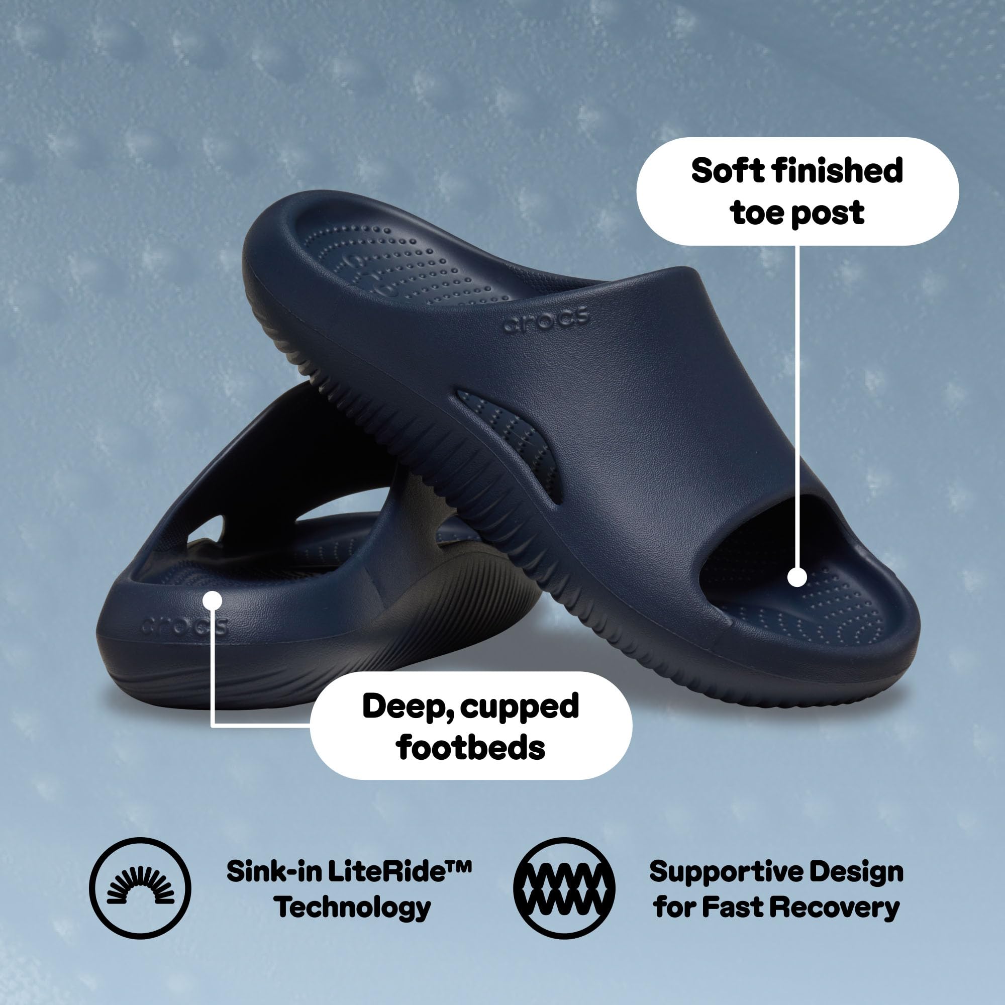 Crocs Unisex Adult Mellow Recovery Slides