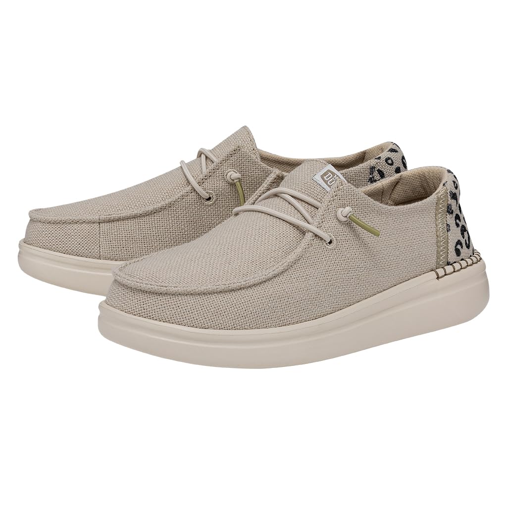 Hey Dude Women's Wendy Rise | Loafers | Slip On Shoes | Comfortable & Light Weight