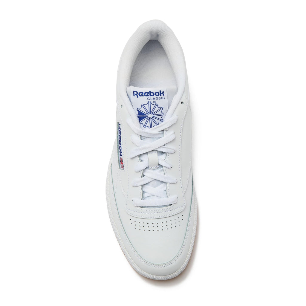 Reebok Men's Club C 85 Tennis Shoes, Casual Fashion White Sneakers
