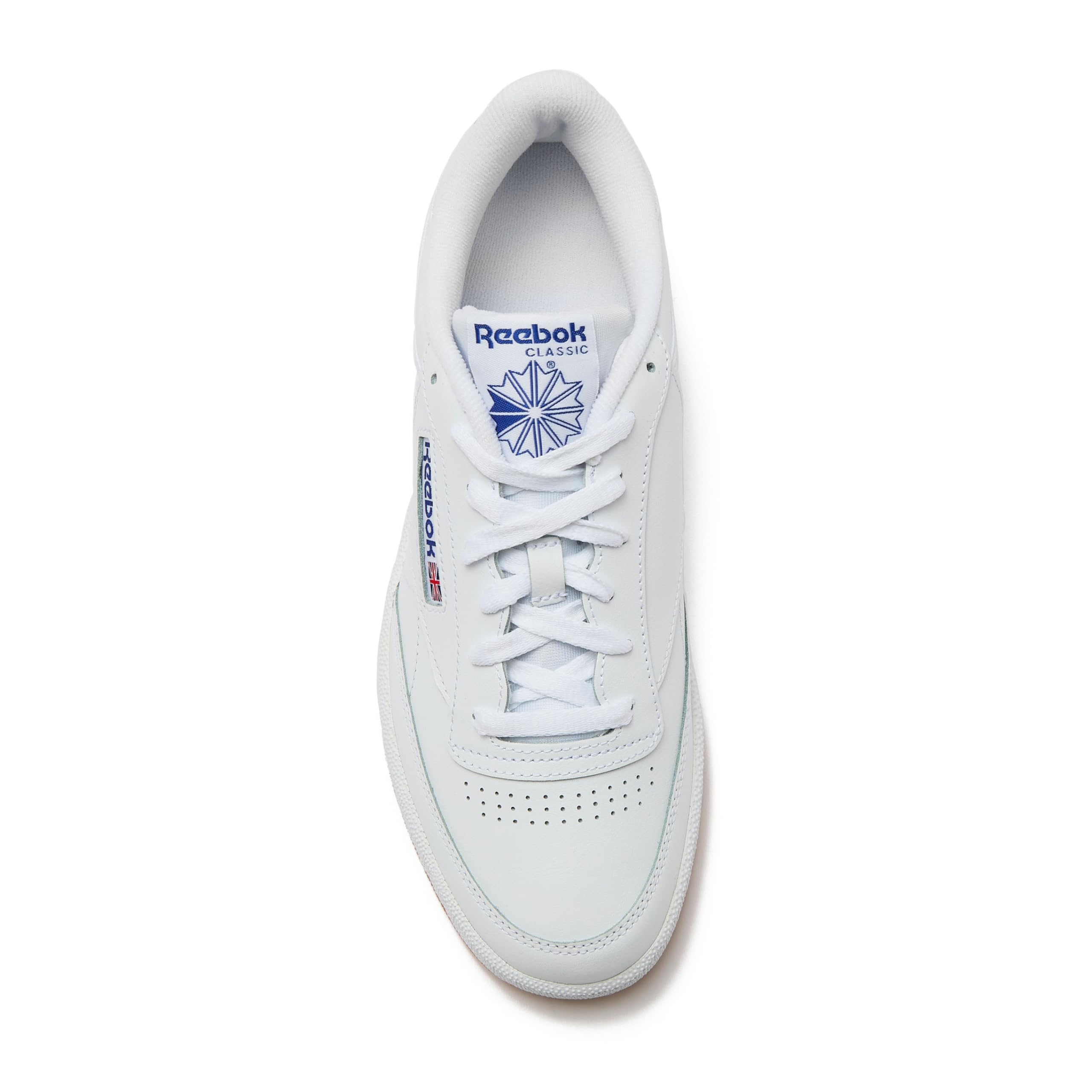 Reebok Men's Club C 85 Tennis Shoes, Casual Fashion White Sneakers