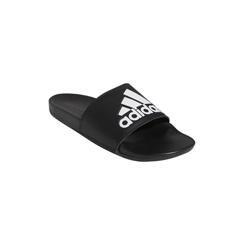 adidas Mens Adilette Comfort Slide Casual Sandals Casual - White