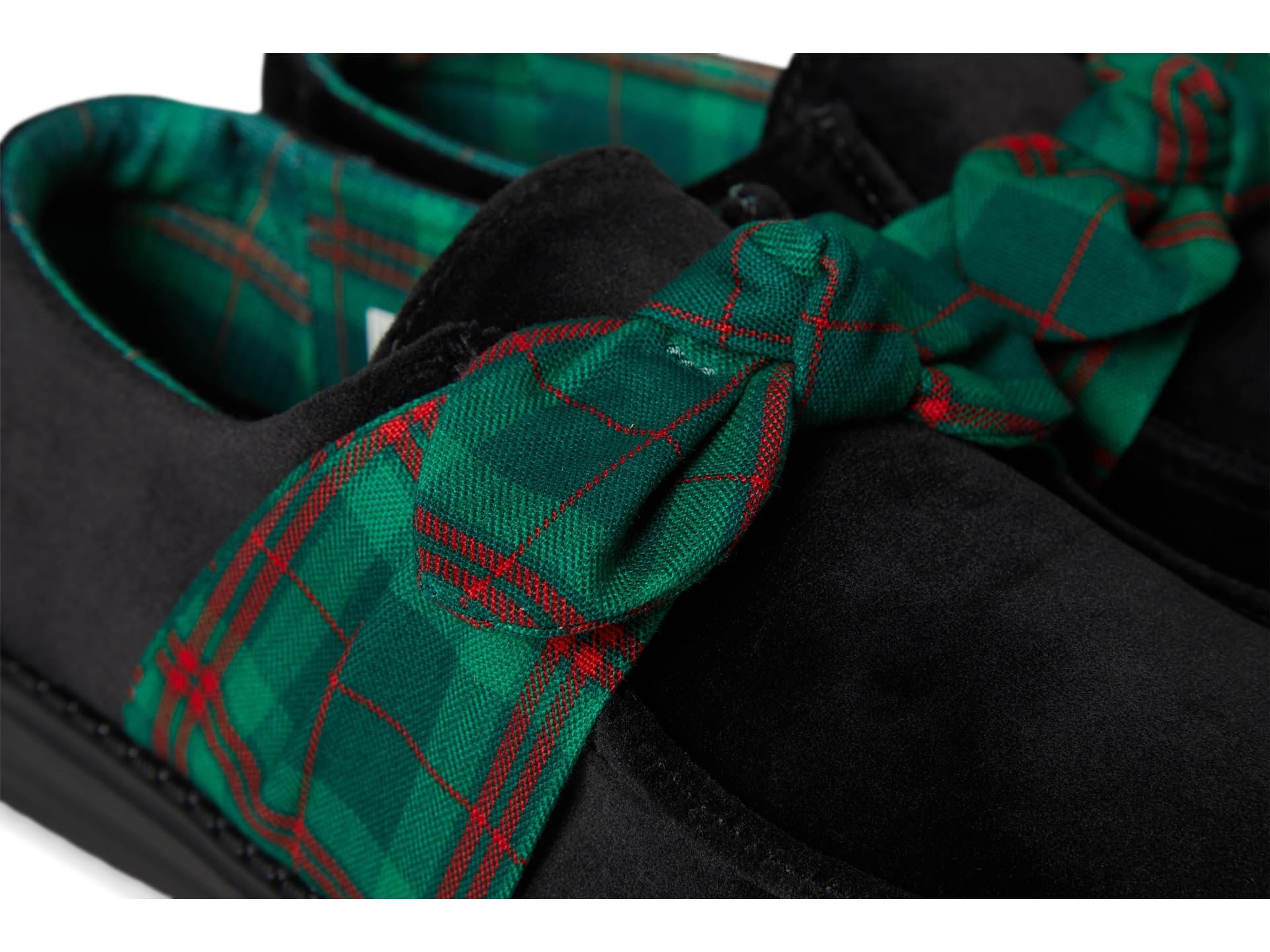 HEYDUDE Women's Wendy Bow Tartan Plaid Loafer