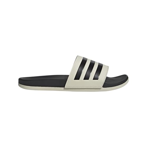 adidas Mens Adilette Comfort Slide Casual Sandals Casual - White